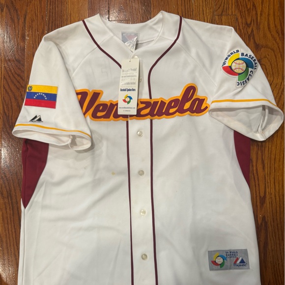 Carlos Guillén Venezuela World Baseball Classic Jersey (Men’s Large) BNWT - Picture 3 of 4